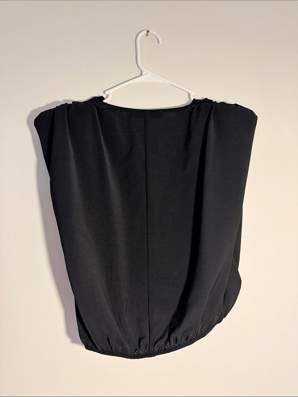 Zara Black Blouse Size Small Like New - Picture 2 of 3